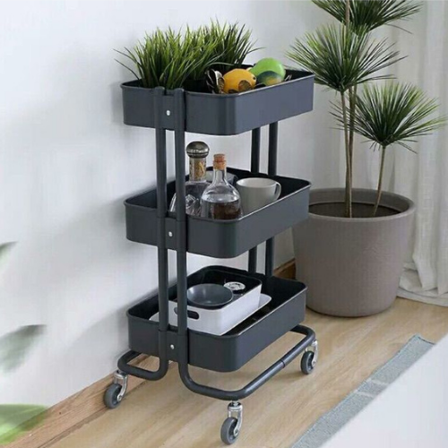 Kệ đựng đồ đa năng IKEA cao cấp có bánh xe